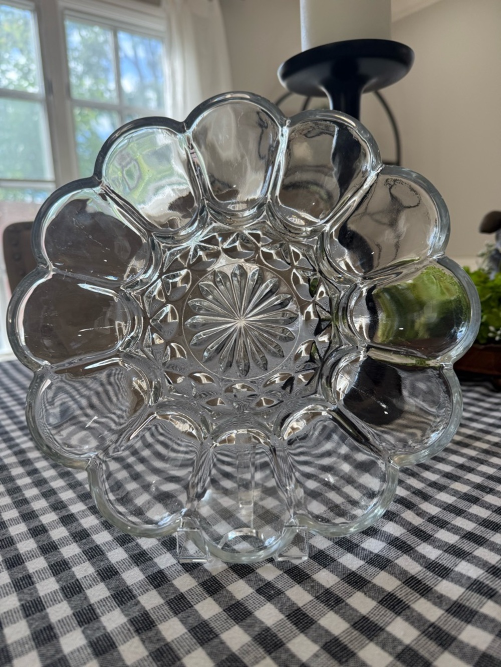 Vintage Anchor Hocking Deviled Egg Plate